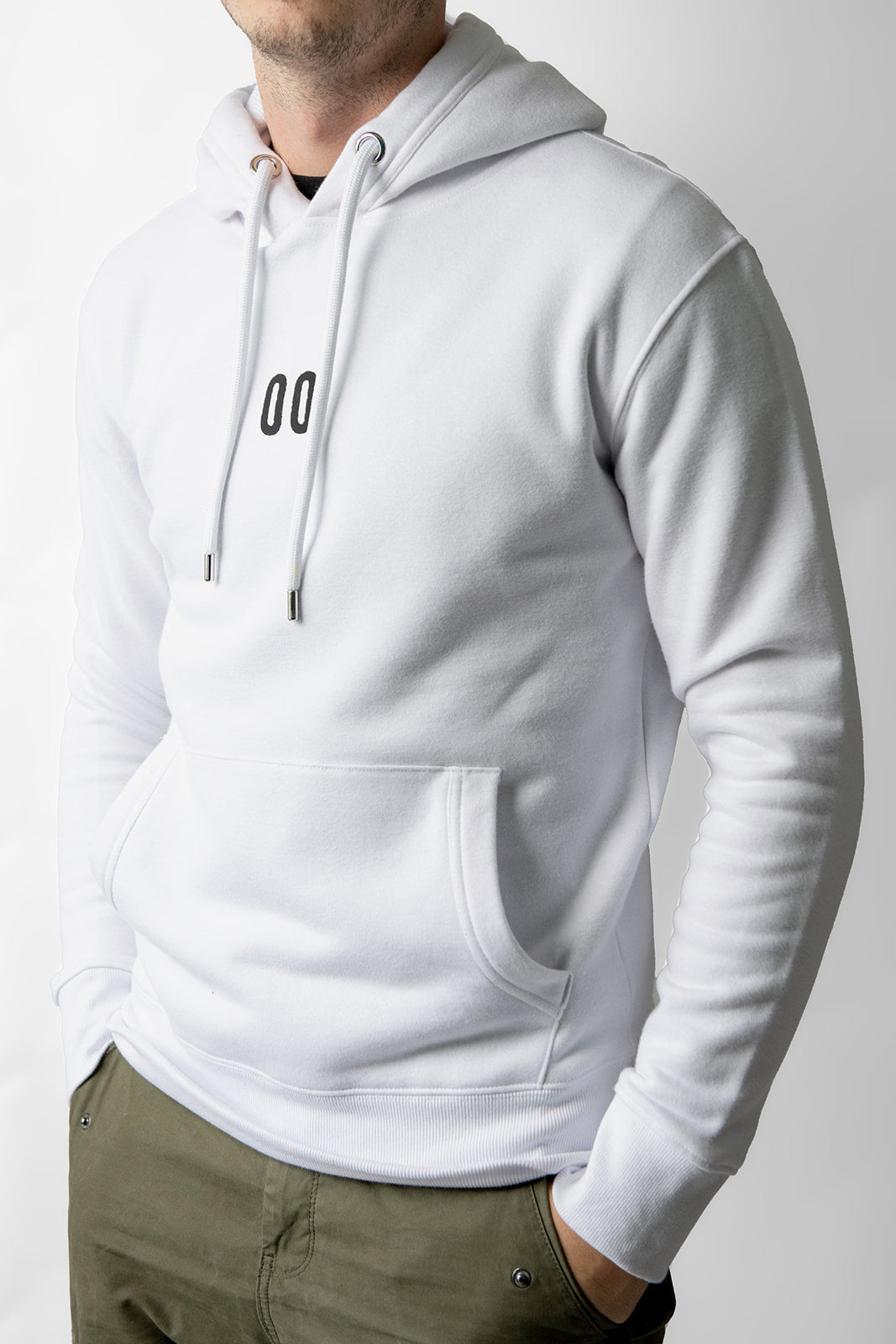 Officina 00 White Hoodie